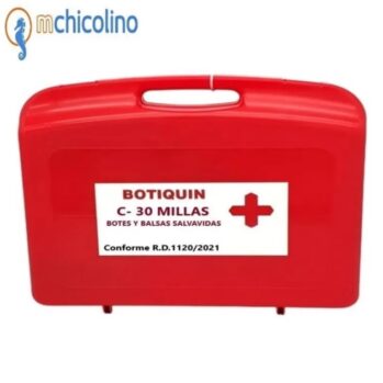 .Botiquín Tipo C. ( -30 millas)—con tripulación contratada