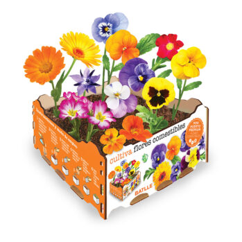 CAJA CULTIVO DE FLORES COMESTIBLES