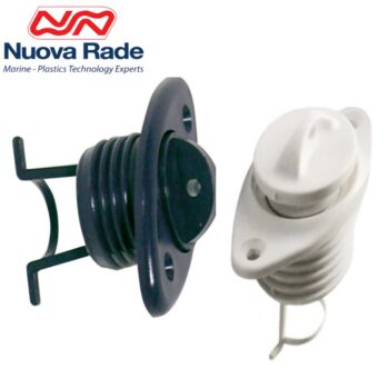 Tapón Deságue--PVC--ø60x30mm-blanco ó negro