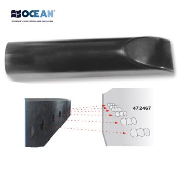 Bumper pantalán en Poliuretano. 105 x 20 cm