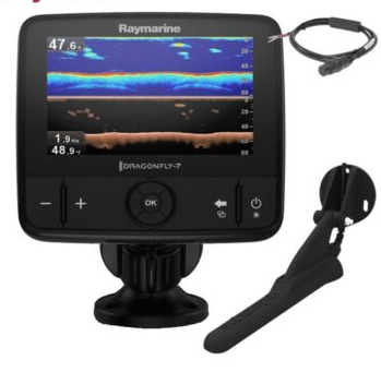 Plotter Sonda .7″.RAYMARINE DRAGONFLY. 7PRO con transductor Chirp CPT-DVS