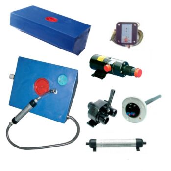 Kit Completo Deposito de Aguas Negras--- 75 Litros---80x43x29--12v