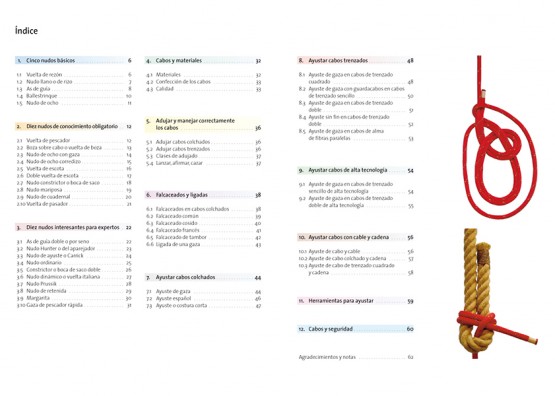 "Realización paso a paso de nudos y ayustes" . Libro + DVD