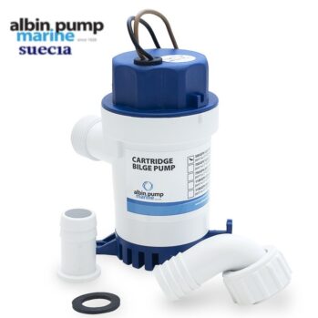 Bomba Achique ALBIN Sweden GPH0500- 2000.lts/h. 12v