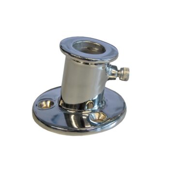 Fijación para asta en cubierta- inox316—-Ø: 14- 20 ó 25 mm