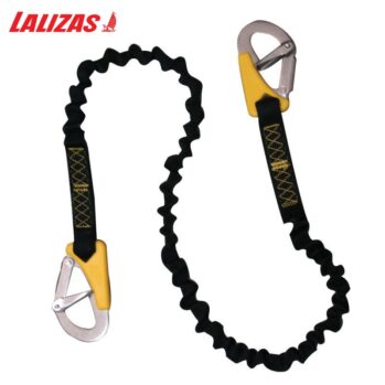 .Línea de seguridad LALIZAS Elástica. 1,80mts.