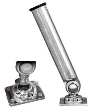 Cañero regulable 360º latón cromado -Ø:40 mm