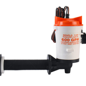 Bomba Vivero Horizontal --SEAFLO 600GPH—2350.lts/h.