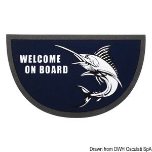 Alfombra marina "Marlin "   -70 x 40 cm