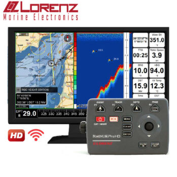 Chart Plotter Box LORENZ Magnum Pro HD -(teclado con modulo de sonda)