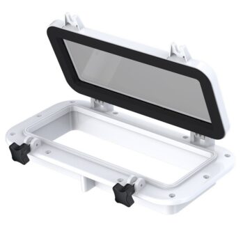 Escotilla cuadrada-- SEAFLO--exterior 20 x 40 cm