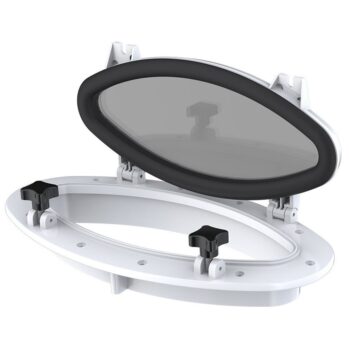 Escotilla ovalada-- SEAFLO--exterior 41 x 22 cm