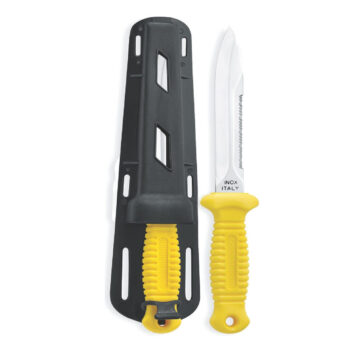 Cuchillo Mac-Inox c/sierra----– L: 21 cm- (Hoja: 11 cm)