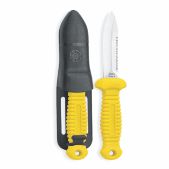Cuchillo Mac-Inox c/sierra--– L: 19 cm- (Hoja: 10 cm)