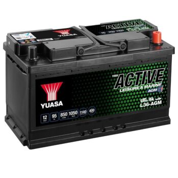 .Batería Marina AGM .95 Amp- YUASA L36850