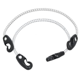 Tomador de velas elástico, con gancho nylon, Ø: 6-8 mm--(2 unidades)