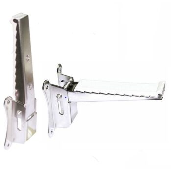 Peldaño de Mástil Plegable. inox