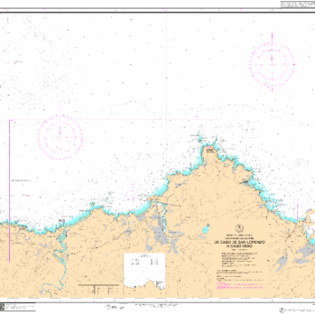 Carta IHM nº 405-- De cabo de San Lorenzo a cabo Vidio