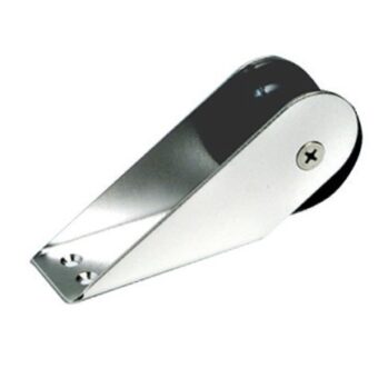 Puntera de proa FIJA --Largo: 165 x Ancho: 50---INOX