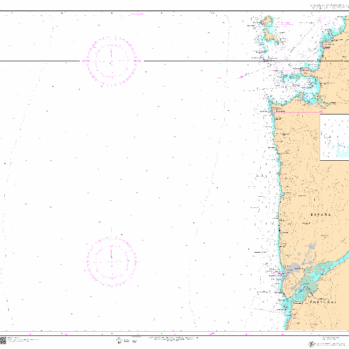 Carta IHM nº 417-- De islas Cies a río Miño