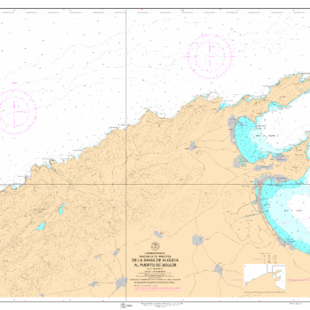 Carta IHM nº426-- Mallorca- De la Bahía de Alcudia al puerto de Sóller
