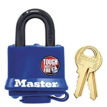 Candado Termoplast Fuego---ancho: 4 cm—arco reforzado