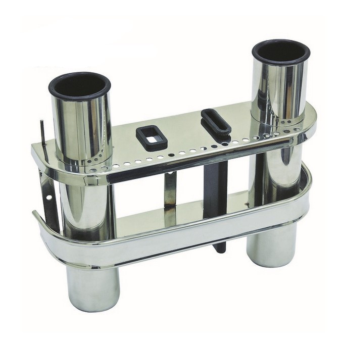 Portacañas mamparo inox304 -Ø:45mm--L:260mm