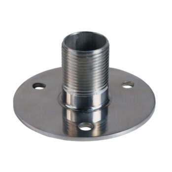 Soporte antena inox316 --de base--fija de 2,5 cm