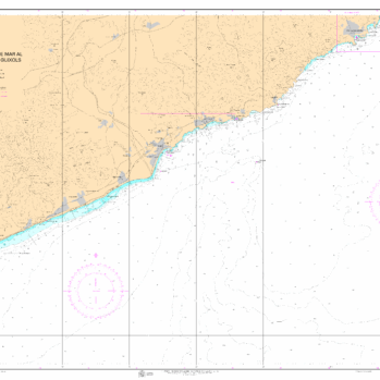 Carta IHM nº 491-- Del puerto de Arenys de Mar a San Feliu de Guíxols