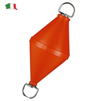 Boya señalización-fondeo tipo bicónica con espuma e inox– Ø: 32 ó 52 cm.