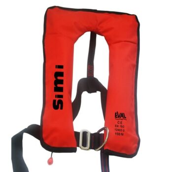 Chaleco .EVAL Automát. 170Newton- con arnés inox