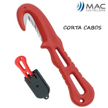Cuchillo CORTA CABOS-- inox- 18cm