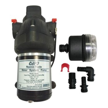 Bomba de agua c/presostato NUOVA RADE- 8 lts/min---- 12V