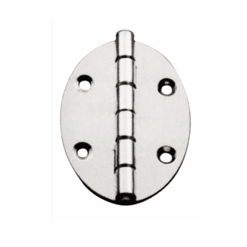 Bisagra elipse inox-2mm- 75 x 56 mm