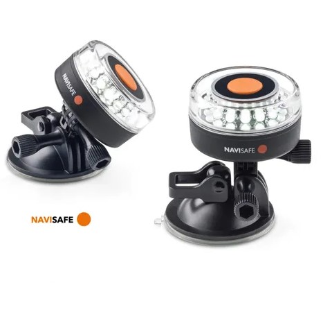 LUZ Navisafe Navilight LED--Blanca Todo Horizonte 2NM 360º--base ventosa - Imagen 4