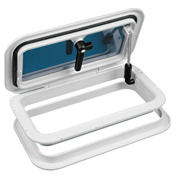 .Escotilla en termoplástico --Nuova Rade EURO-1- exterior: 27 x 45 cm