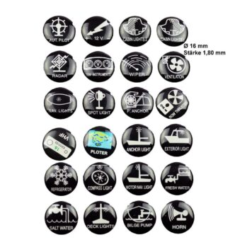 Etiquetas Autoadhesivas Para Paneles De Control