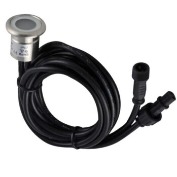 AquaLED lampara inox-12/24V--Ø28mm--IP68--luz blanca