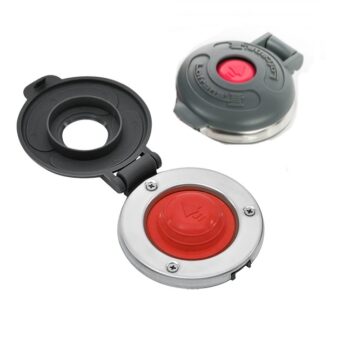 .Pulsador de Pie- PVC/INOX- ascenso:(rojo)