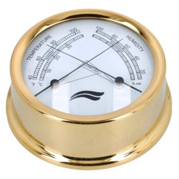 TERMÓ-HIGROMETRO –base: 95….altura: 35mm–LATÓN