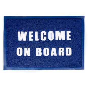 .Alfombra marina “Welcome on Board” – 60 x 40 cm