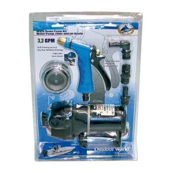 Kit de Baldeo con Manguera y Bomba 24v--OUTDOOR WORLD