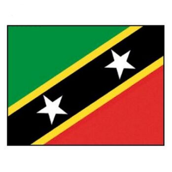 Bandera SAN CRISTOBAL Y NIEVES