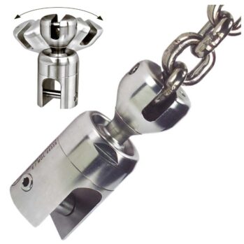 Conector ancla-cadena POWER BALL 30º--inox316