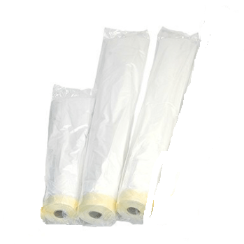 Cinta de papel crepado para pintado con plastico