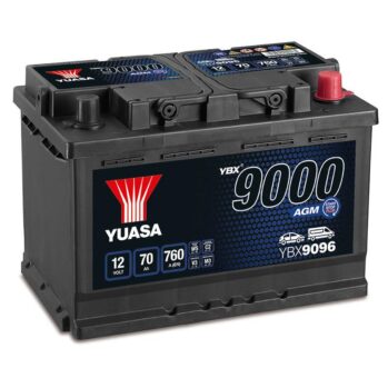 .Batería Marina AGM .70 Amp- YUASA YBX9096