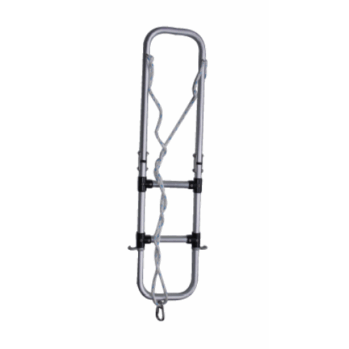 Escalera para neumáticas plegable, 3 peldaños