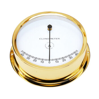 CLINÓMETRO Aneroide---base: 120....altura: 35mm-(con baño de oro 24K)