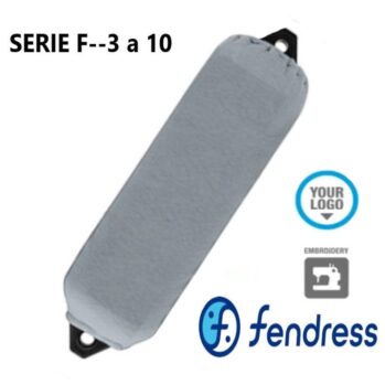 Funda Fendress –Series F–(universal)-–(pack de 2)-gris
