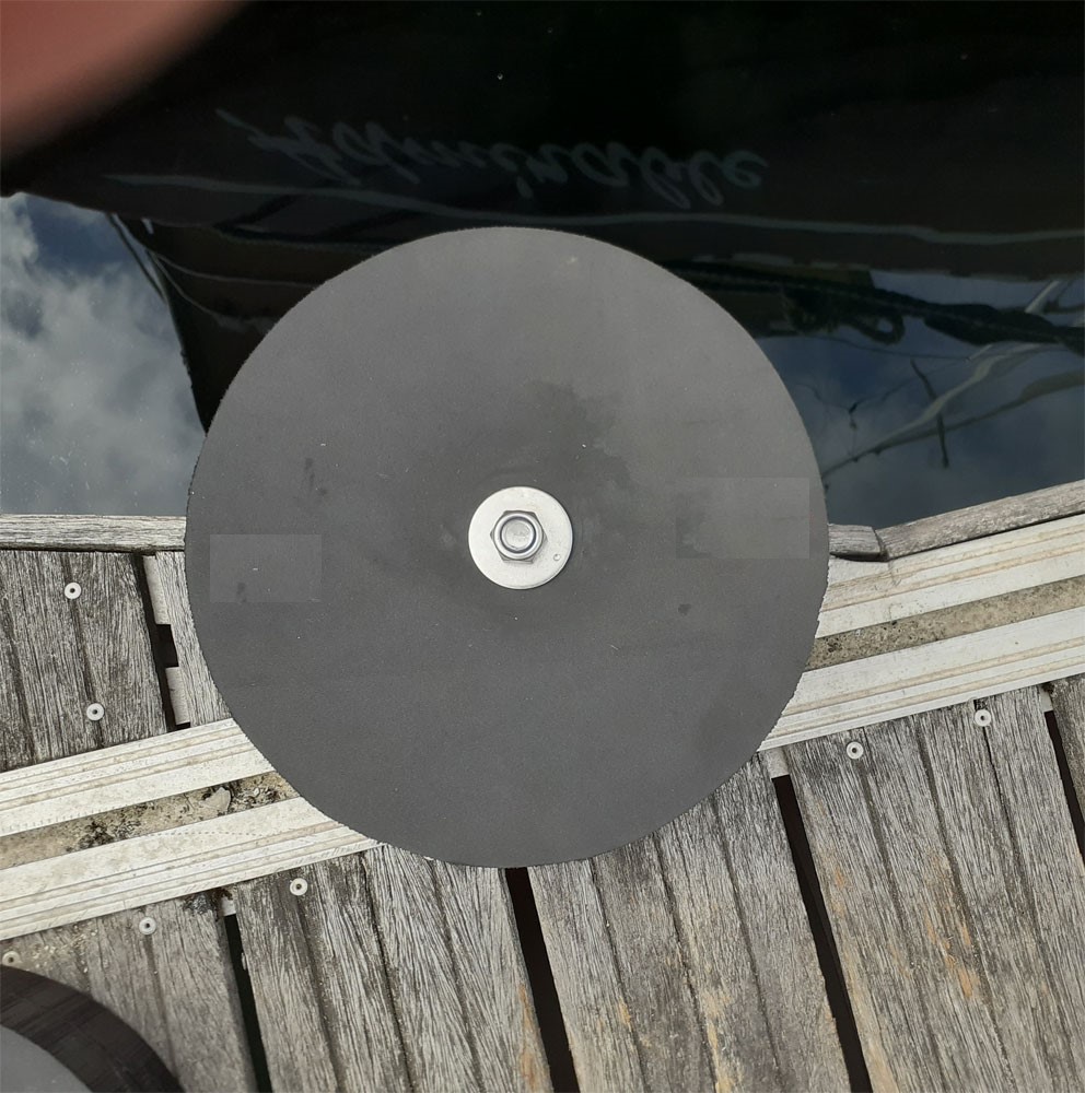 Rueda de EVA de 300x80mm , para Esquina ó Lateral de Pantalán - Imagen 2